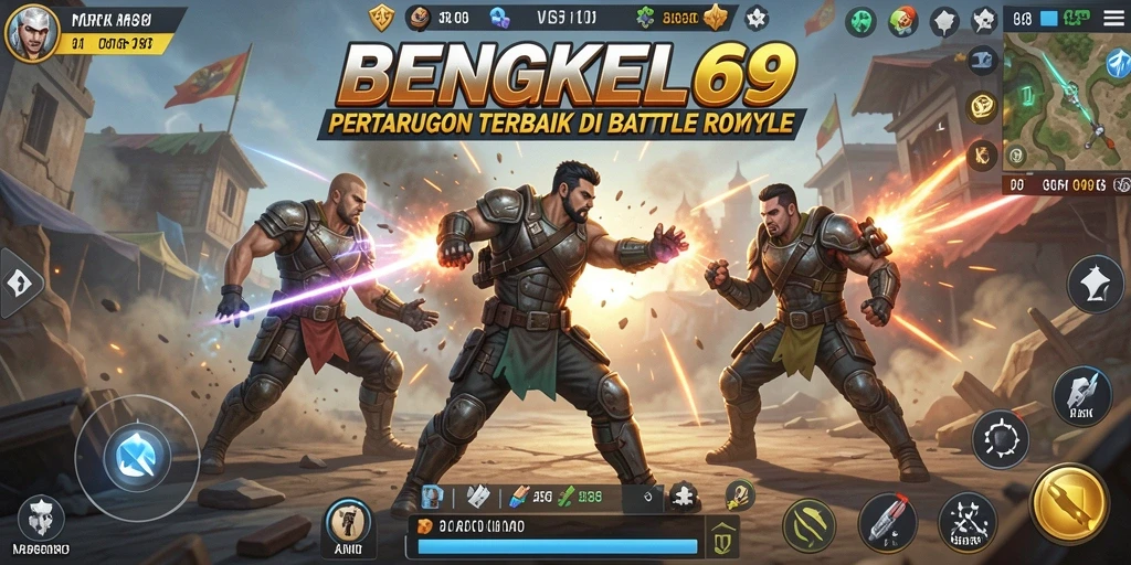 Gameplay intens dan strategi mendalam di BENGKEL69 dalam aksi.