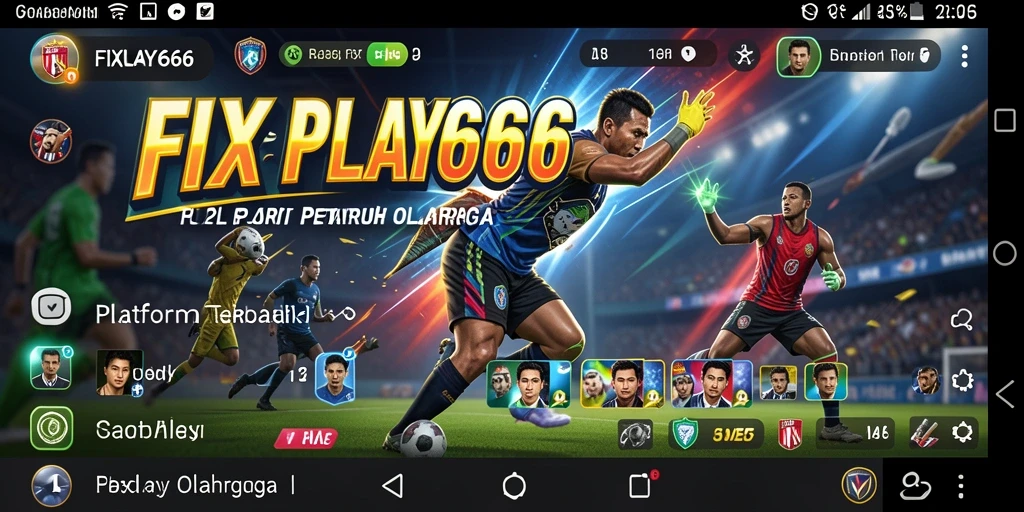Gameplay <strong>FIXPLAY666</strong> menunjukkan pengalaman taruhan olahraga yang mengesankan.