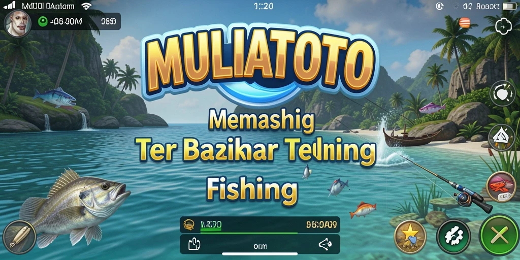 Gameplay MuliaToto yang menarik dengan berbagai spesies ikan.