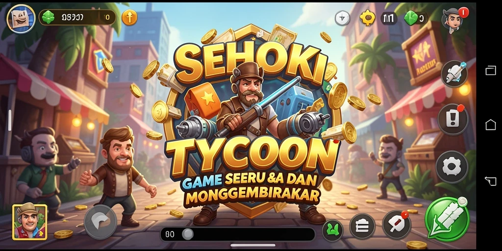 Tampilan gameplay SEHOKI yang menarik dan interaktif.
