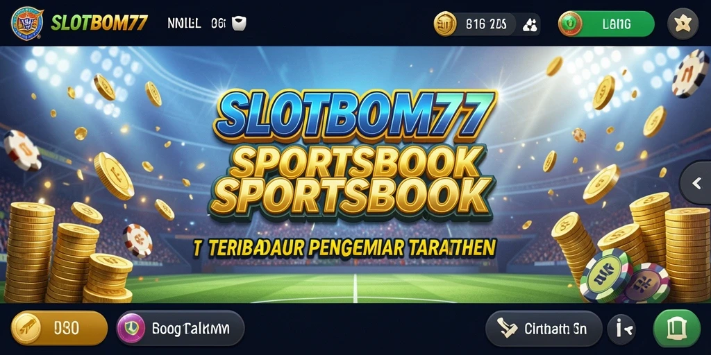 Tampilan antarmuka SLOTBOM77 yang menarik saat bertaruh.